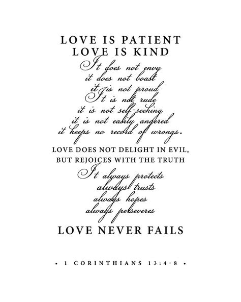 1 corinthians 13:8 love never fails