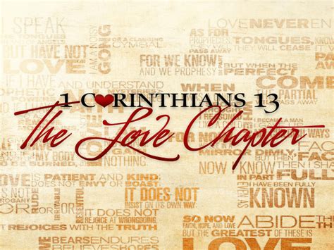 1 corinthians 13 4-8 sermon