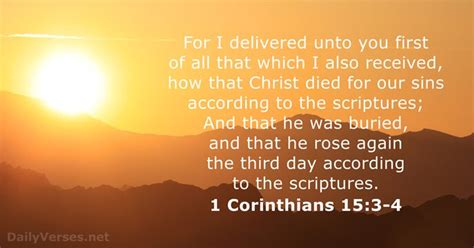 1 corinthians 15:3-4 csb