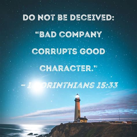 1 corinthians 15:33 meaning