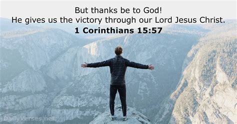 1 corinthians 15 57 niv