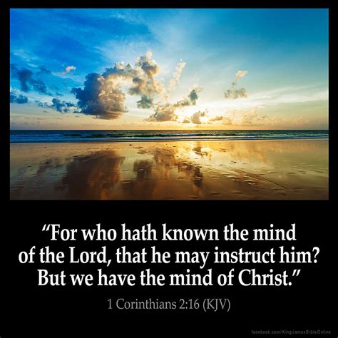 1 corinthians 2:16