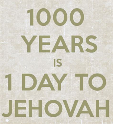 1 day equals 1000 years bible verse