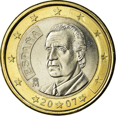 1 euro espagne 2007 valeur