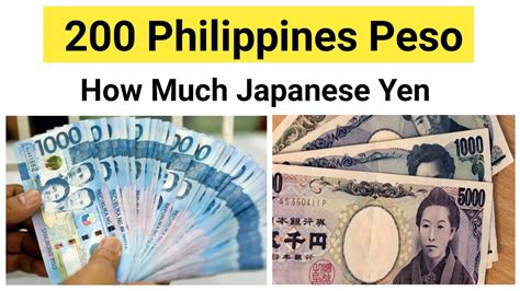 1 japanese yen to philippine peso