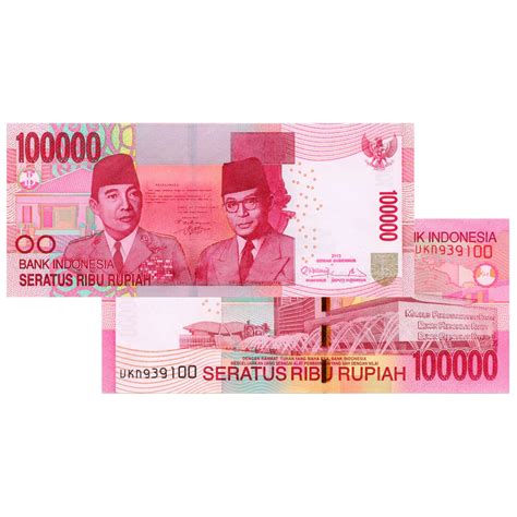 1 million indonesian rupiah to usd