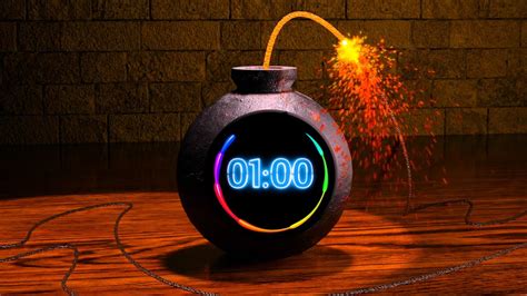 1 minute timer bomb timer