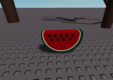 1 month of building in Roblox Studio - I made a watermelon slice 