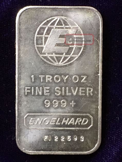 1 oz troy silver bar