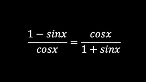 1 Sinx Cosx: Penjelasan Lengkap tentang Fungsi Trigonometri yang Kontroversial