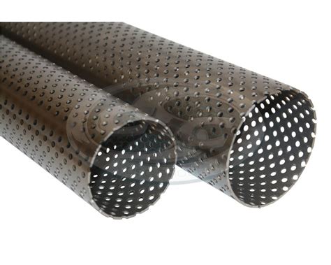 1 square perforated steel tube