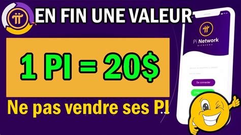 Réseau pi network mise à jour Wallet pi/Le pi( c