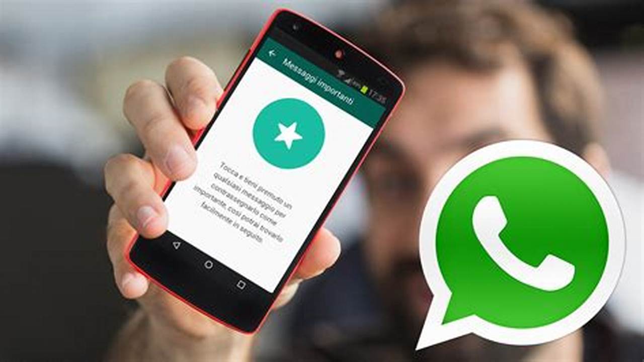 1. Apri L'app WhatsApp, IT Messaggi