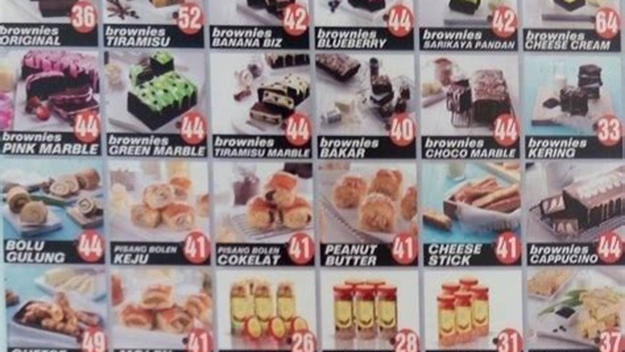 1. Berapa Kisaran Harga Kue Ulang Tahun Di Larissa Garut?, Kuliner