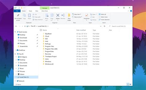 1. Launching File Explorer