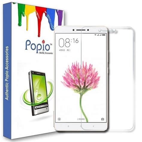 1. POPIO Tempered Glass Screen Protector For Mi Max 2