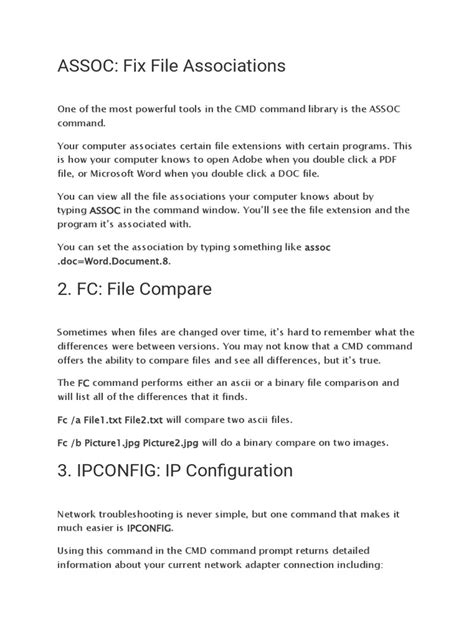 1. ASSOC: Fix File Associations