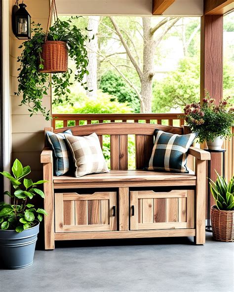 1. Add a bench for practicality and style