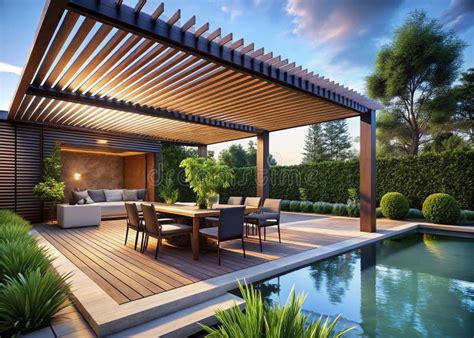 1. Add a luxury element with a pergola