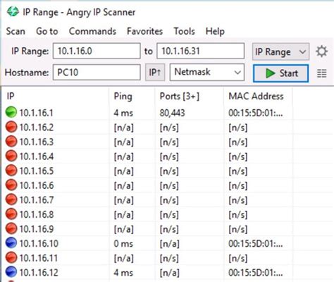 1. Angry IP Scanner
