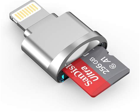 1. Apple Lightning to SD Card Reader