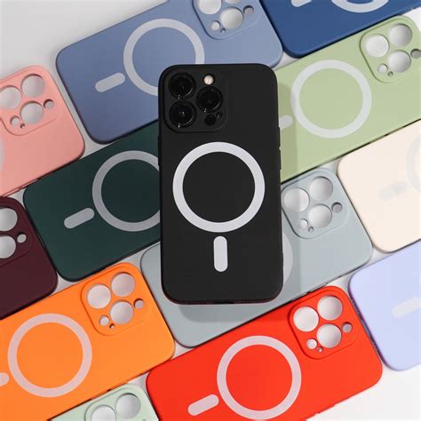 1. Apple Silicone Case With MagSafe