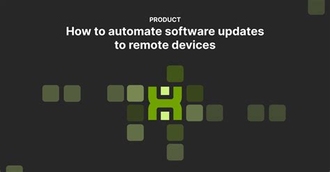 1. Automate software updates