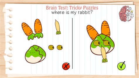 1. Brain Test: Tricky puzzles