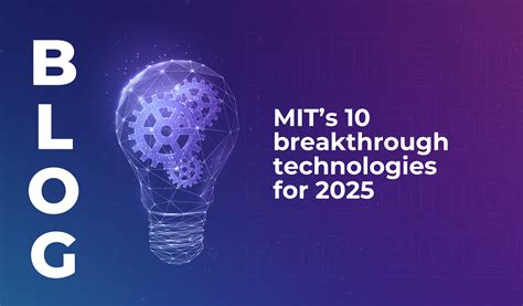 1. Breakthrough technologies