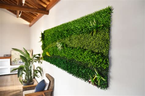1. Bring your space alive with the help of artificial greenery