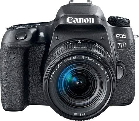 1. Canon EOS 77D DSLR Camera