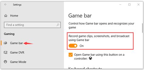 1. Check That the Game Bar Is Enabled