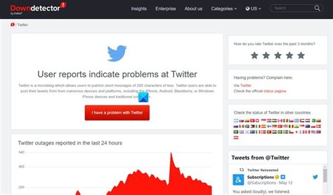 1. Check Twitter’s Server Status
