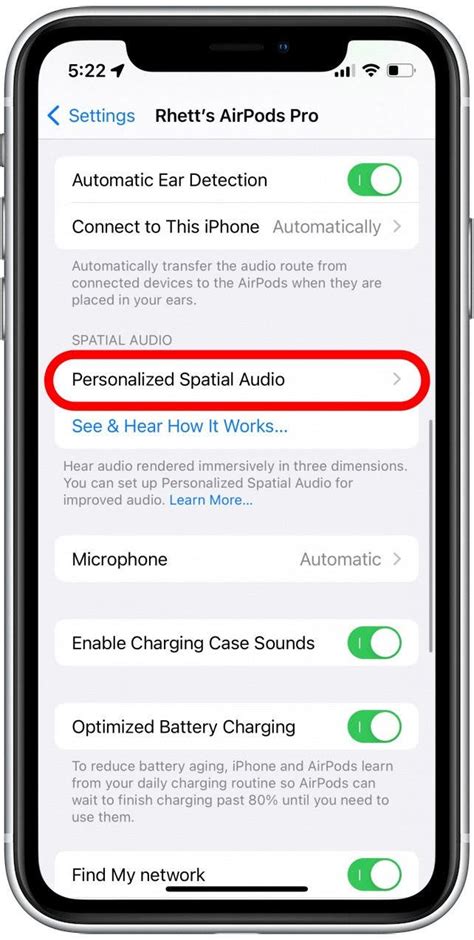 1. Check if your device supports Personalized Spatial Audio