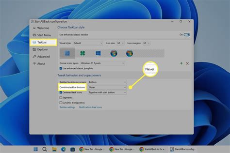 1. Check the Taskbar Configuration
