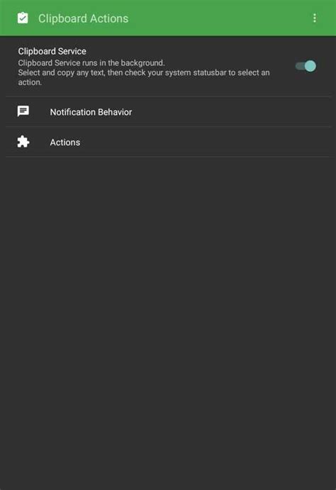 1. Clipboard Actions
