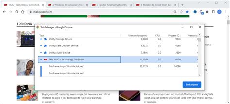 1. Close Unwanted Tabs Using Chrome Task Manager