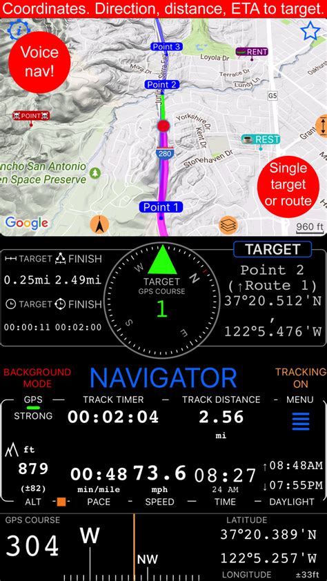 1. Compass 55. Map &amp; GPS kit.