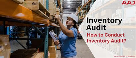 1. Complete an inventory audit
