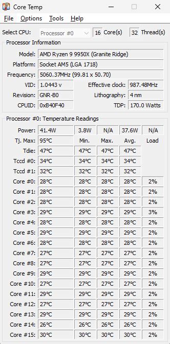 1. Core Temp