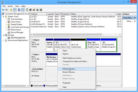 1. Create Contiguous Unallocated Space