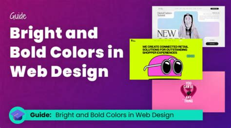 1. Create a bold and bright design