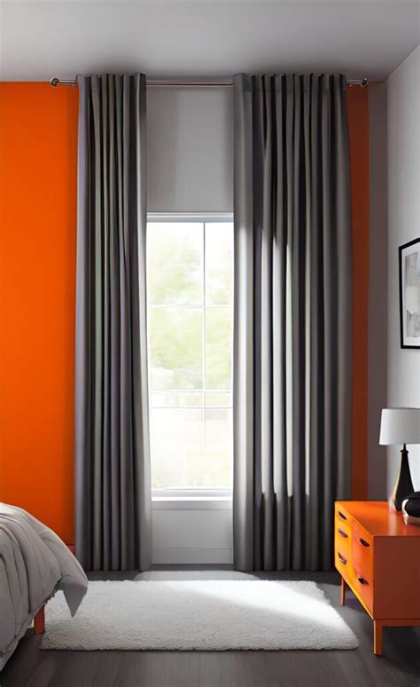 1. Create a feature by using both paint and curtains