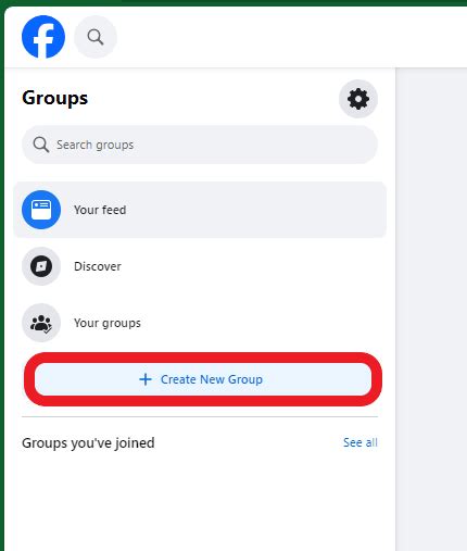 1. Create a new group