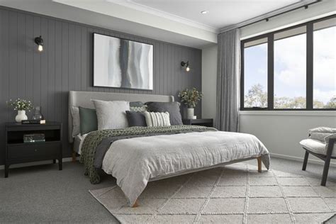 1. Create a serene space by combining tonal patterns