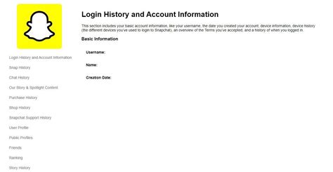 1. Download your Snapchat data (optional)