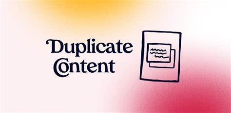 1. Duplicate Content