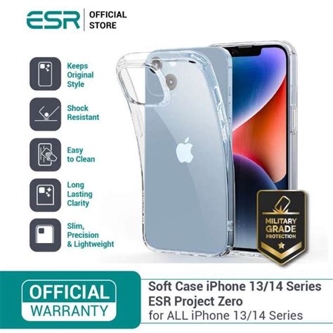 1. ESR Project Zero soft clear case