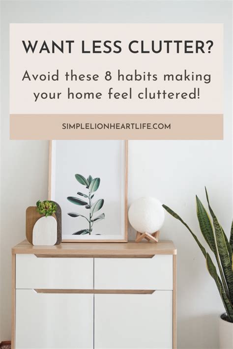 1. Edit to avoid clutter