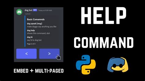 1. Help with commands